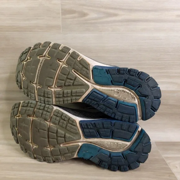 Brooks Men's Ghost 10 Running Shoes Sneakers Gray BlueSize 9.51102571D013